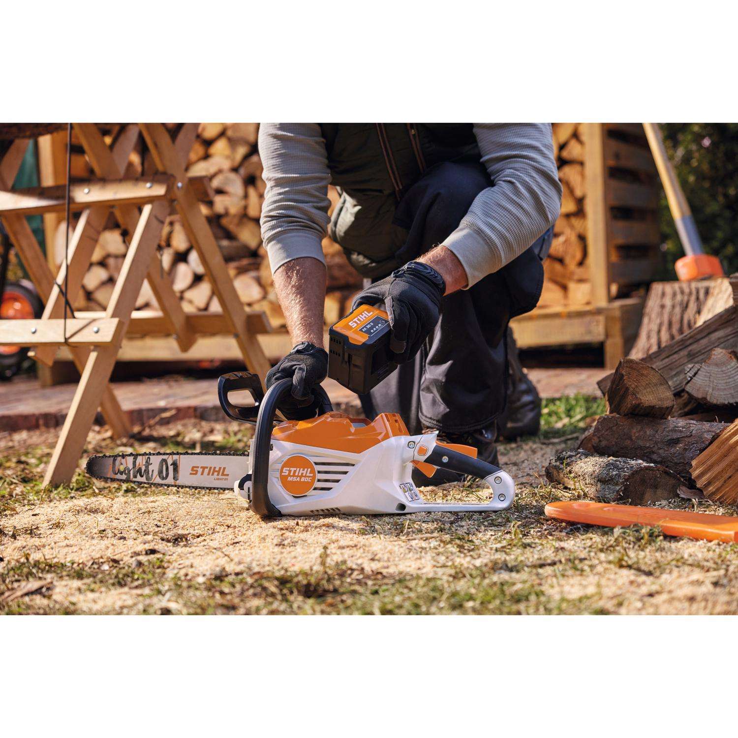 STIHL® MSA 80 36v Cordless Chainsaw 14'' With 1XAK30 Battery
