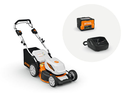 Stihl RMS348V (SET) 36V Battery Self Propelled 18'' Lawnmower