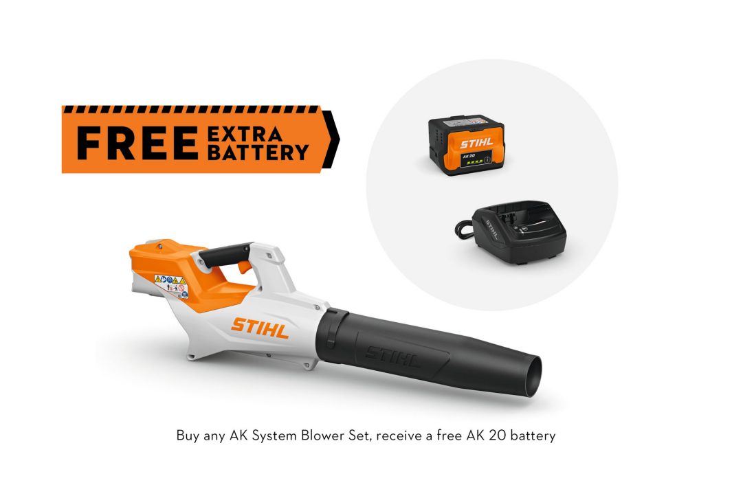 STIHL BGA 50 Blower SET (AK20 Battery Charger Included)