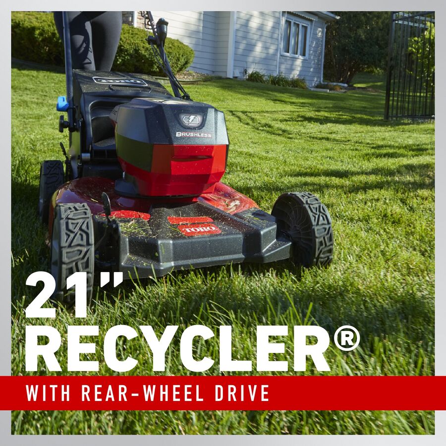 Toro 60V Max* 21 (53 cm) Recycler® Self-Propel w/SmartStow