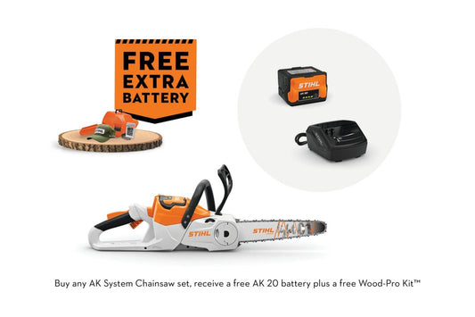 STIHL MSA 70 12" Chainsaw AK20 Battery & Charger Included (SET)