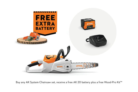 STIHL MSA 80 14'' Chainsaw AK30 Battery & Charger Included (SET)
