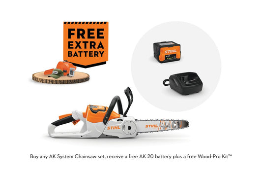 STIHL MSA 60C-B 12" Chainsaw AK20 Battery & Charger Included (SET)
